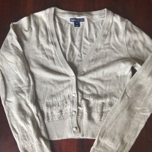 Gap girls grey cardigan